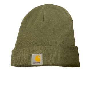 Carhartt Acrylic Watch Hat Olive Green Beanie Osfa - image 1